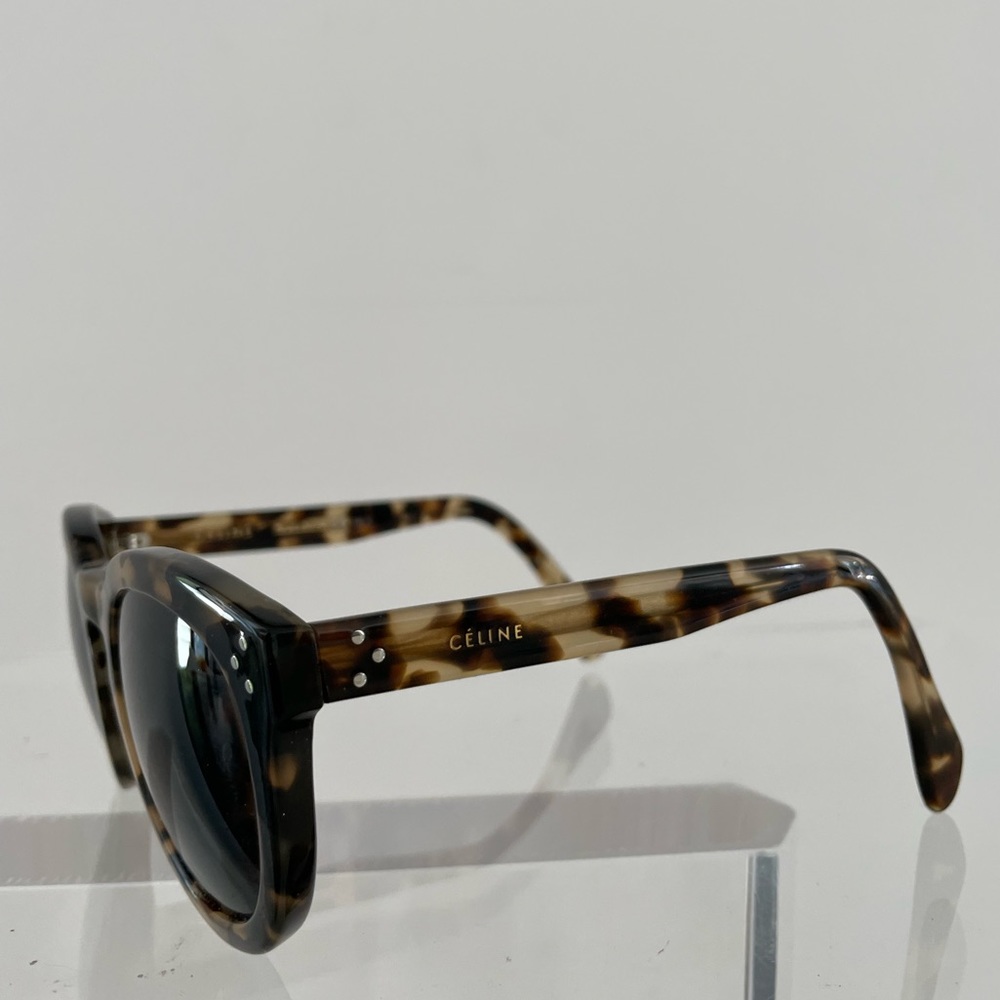 CELINE Round Acetate Sunglasses